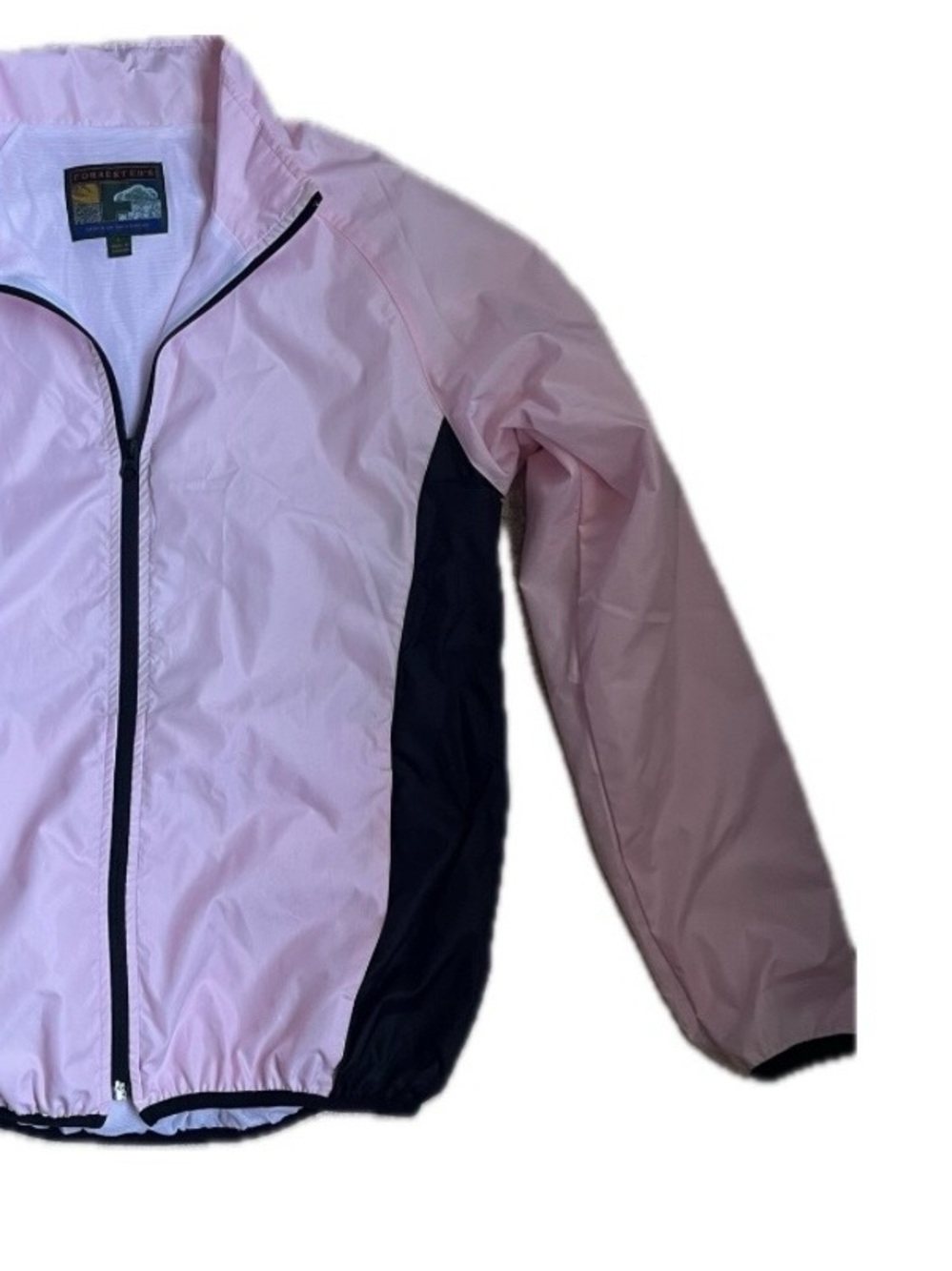 Cycling jersey.  Pink and Black Lightweight Jacket